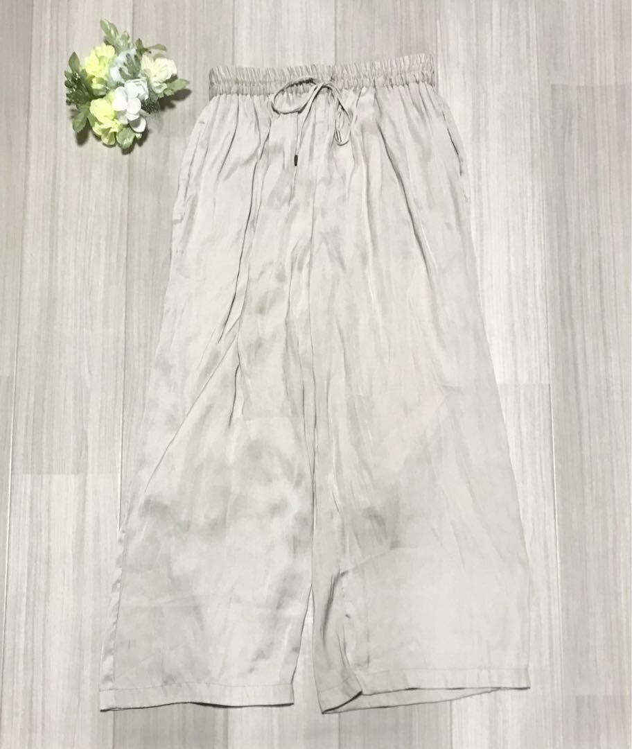 DRESKIP レディース ワイドパンツ サイズL b0109拍卖