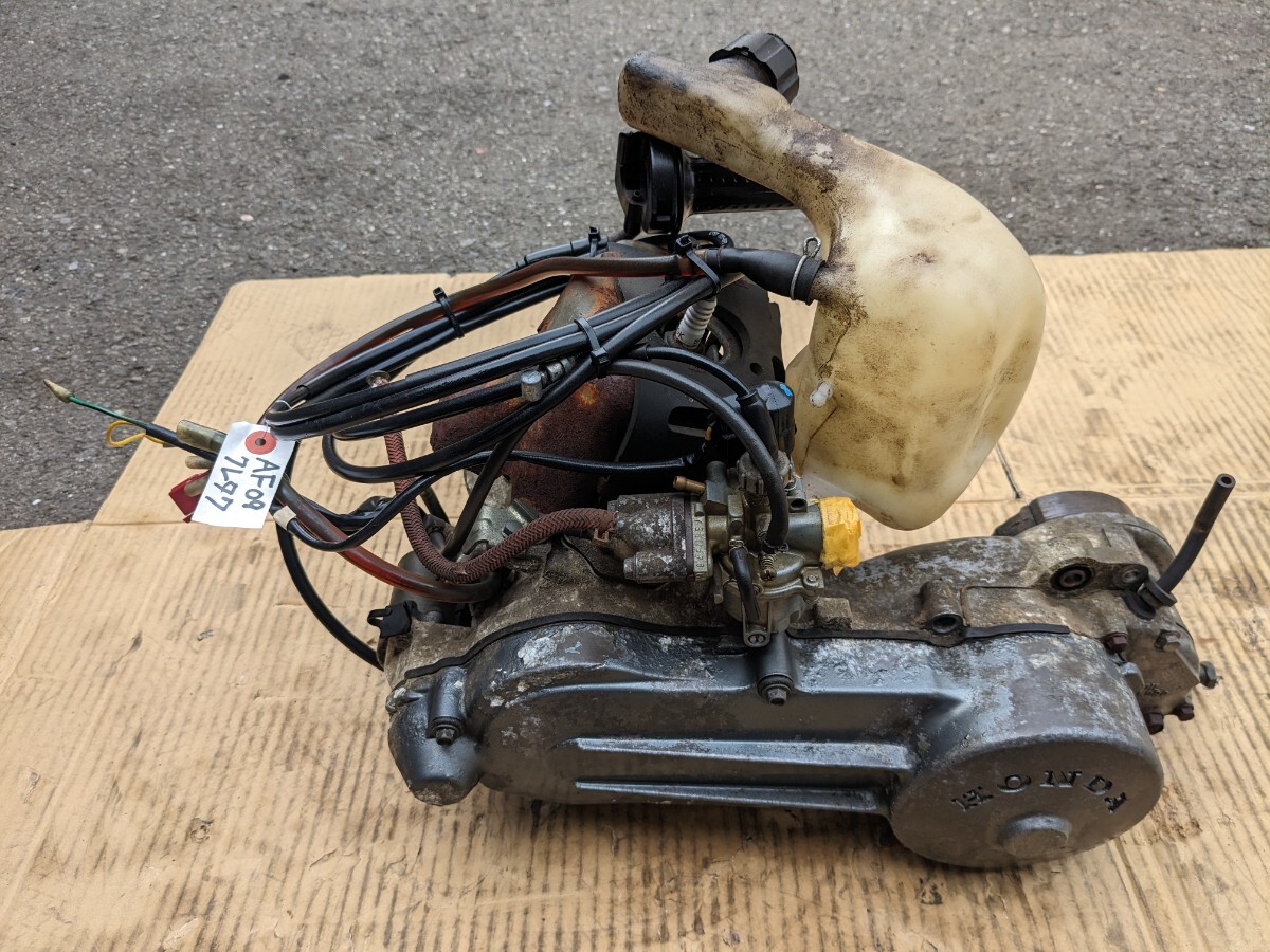 HONDA ホンダ AF09 タクト クレージュタクト クレタク フルマーク スーパータクト エンジン 前期 クランキングOK 圧縮有り拍卖