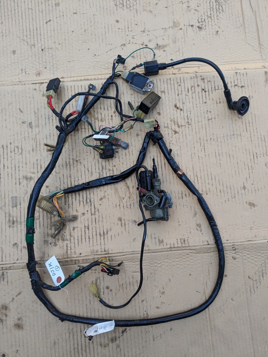 ホンダ HONDA af12 af19 DJ-1r dj-1 dj-1rr キャブレター ハーネス セット キャブ イグニッションコイル CDI リレー 拍卖