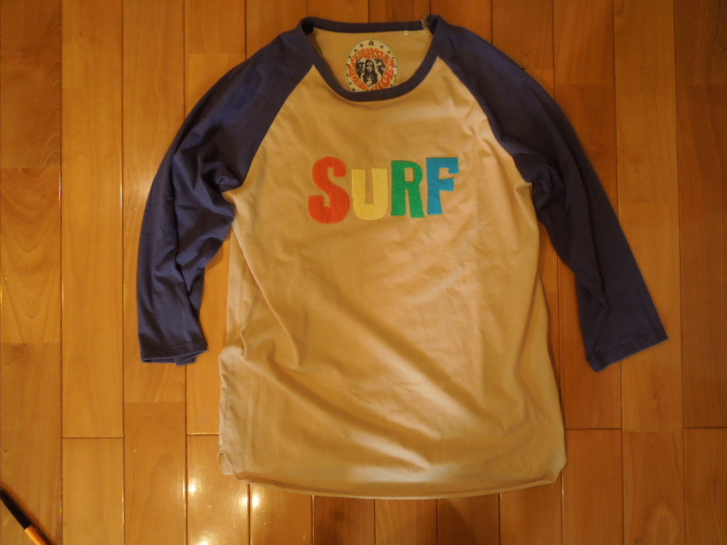 PINEAPPLE JUICE パイナップルジュース 7分袖 Tシャツ Lサイズ拍卖