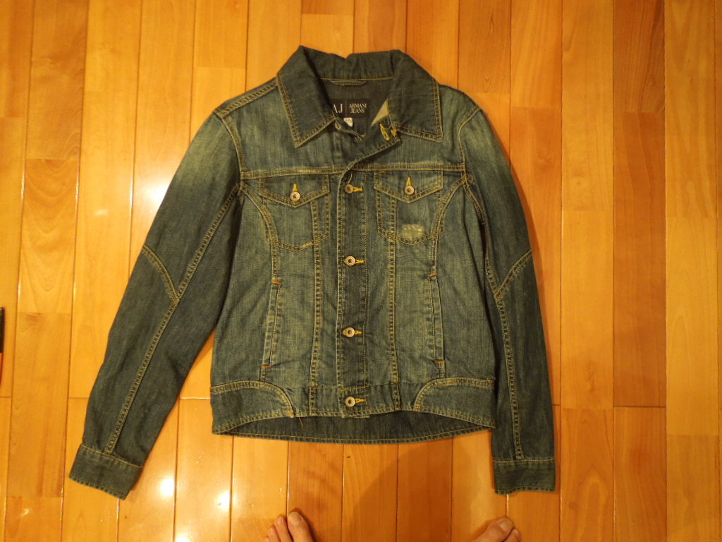 ARMANI JEANS アルマーニジーンズ ジージャン XSサイズ拍卖