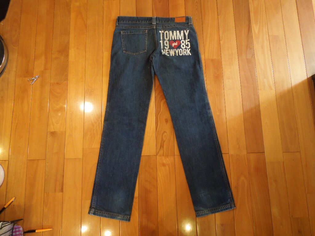 TOMMY GIRL トミーヒルフィガー トミーガール デニム Mサイズ(32インチ)拍卖