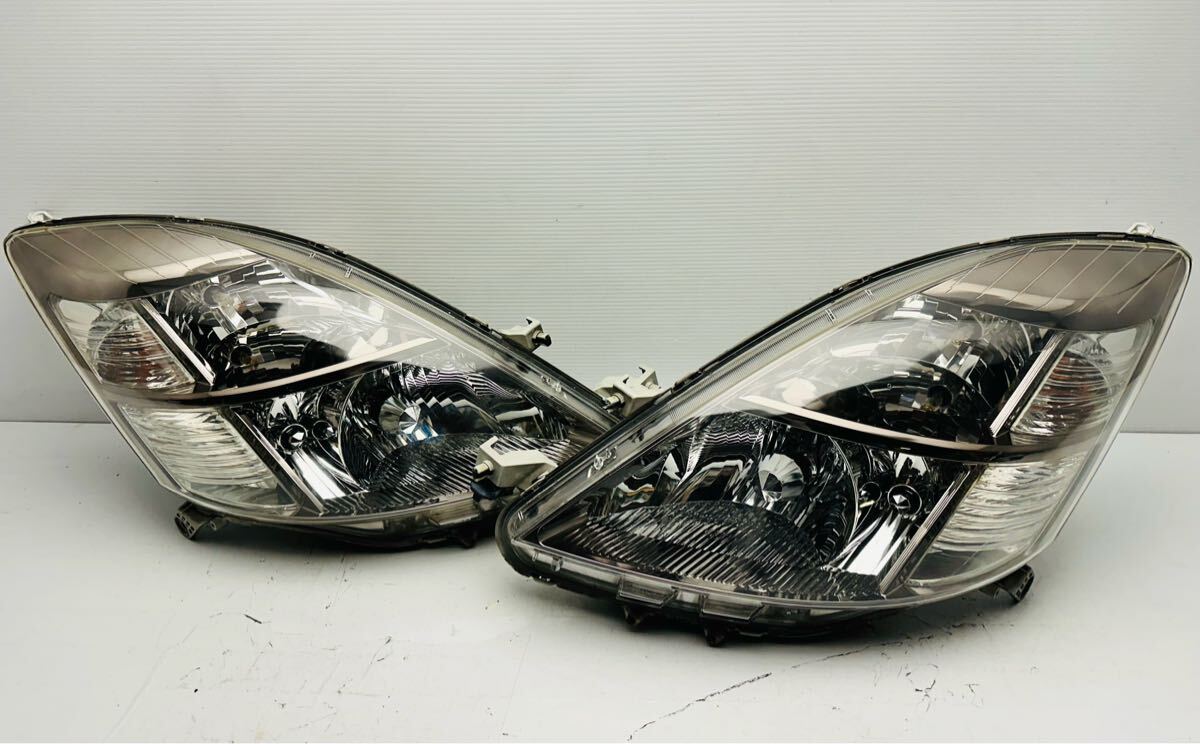 割れ無 トヨタ アイシス ISIS ANM10G ANM15G ZNM10G ANM15W 前期 純正 HID キセノン ヘッドライト 左右セット STANLEY 44-61 刻印 C(B237)拍卖