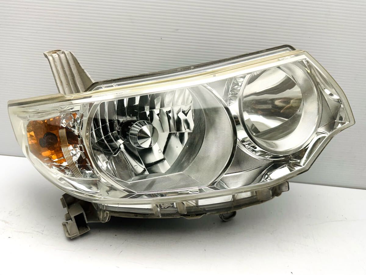 割れ無 ダイハツ タント カスタム L375S L385S ヘッドライト 右 HID レベ付 KOITO 100-51944 (G238)拍卖
