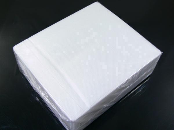 送料無料 不織布ケース CD/DVD 両面タイプ 100枚 袋入り ML-DVD-AB100PW/0022x4個=400枚/卸拍卖