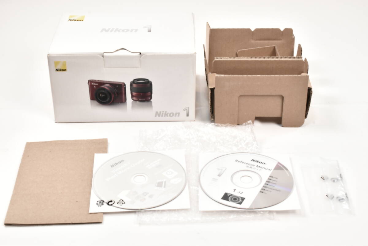 Nikon ニコン J2 1 NIKKOR ダブルズームキット レッド 空箱 EF-TN-YO2670拍卖