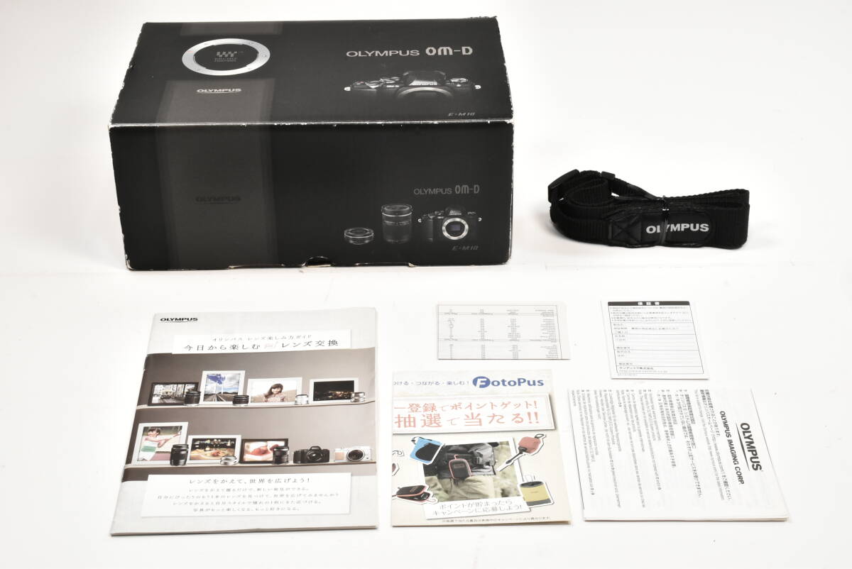 OLYMPUS オリンパス OM-D E-M10 レンズキット シルバー 空箱 EF-TN-YO2681拍卖