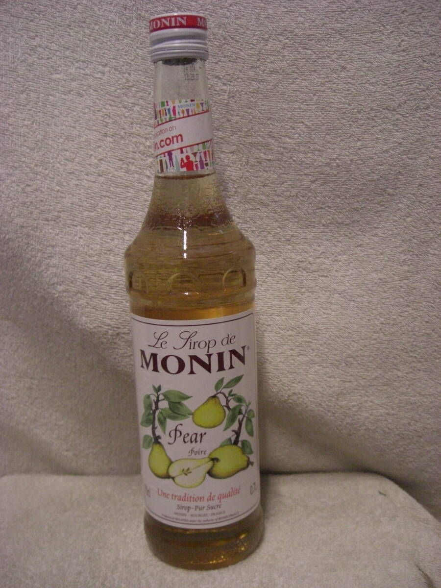 ◆新品 未開封 MONIN モナン 洋ナシ 洋梨 シロップ ノンアルコール 700ml◆拍卖