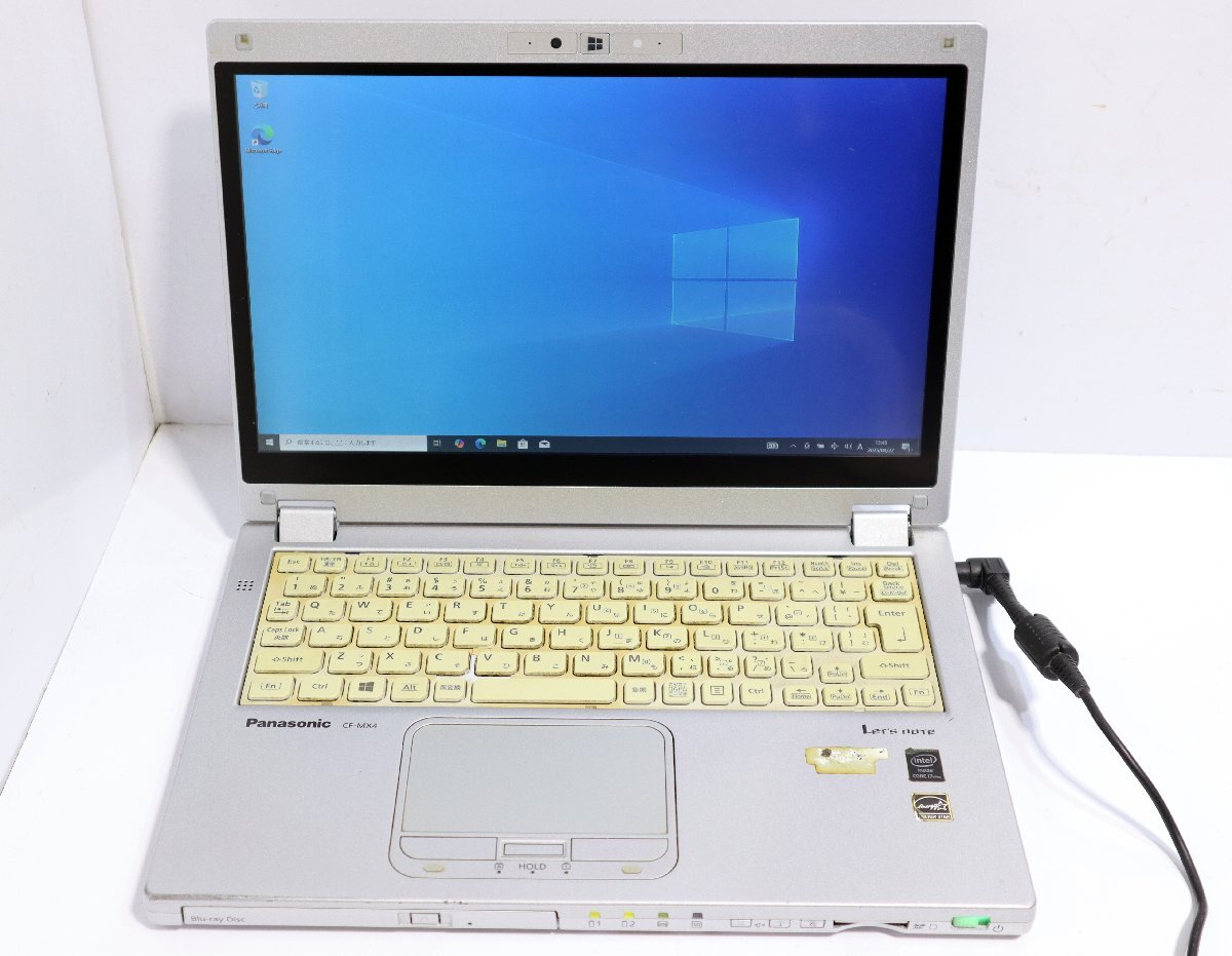 140☆Panasonic Let's note CF-MX4 Core i7-5600U RAM8GB SSD500GB Windows10 Pro◇3W-384拍卖