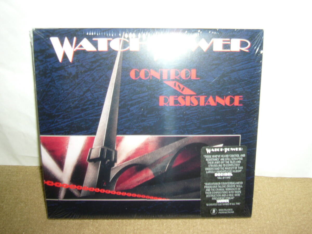 名手Ron Jarzombek/Doug Keyser在籍 テクニカル・スラッシュ系名バンド Watchtower 傑作2nd「Control and Resistance」輸入盤未開封新品。拍卖