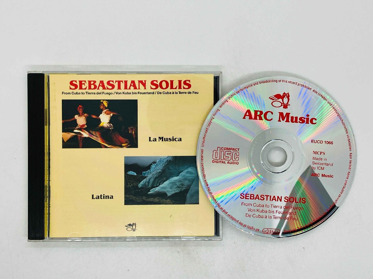 即決CD SEBASTIAN SOLIS / from cuba to tierra del fugo / von bis feuerland / EUCD 1066 J06拍卖