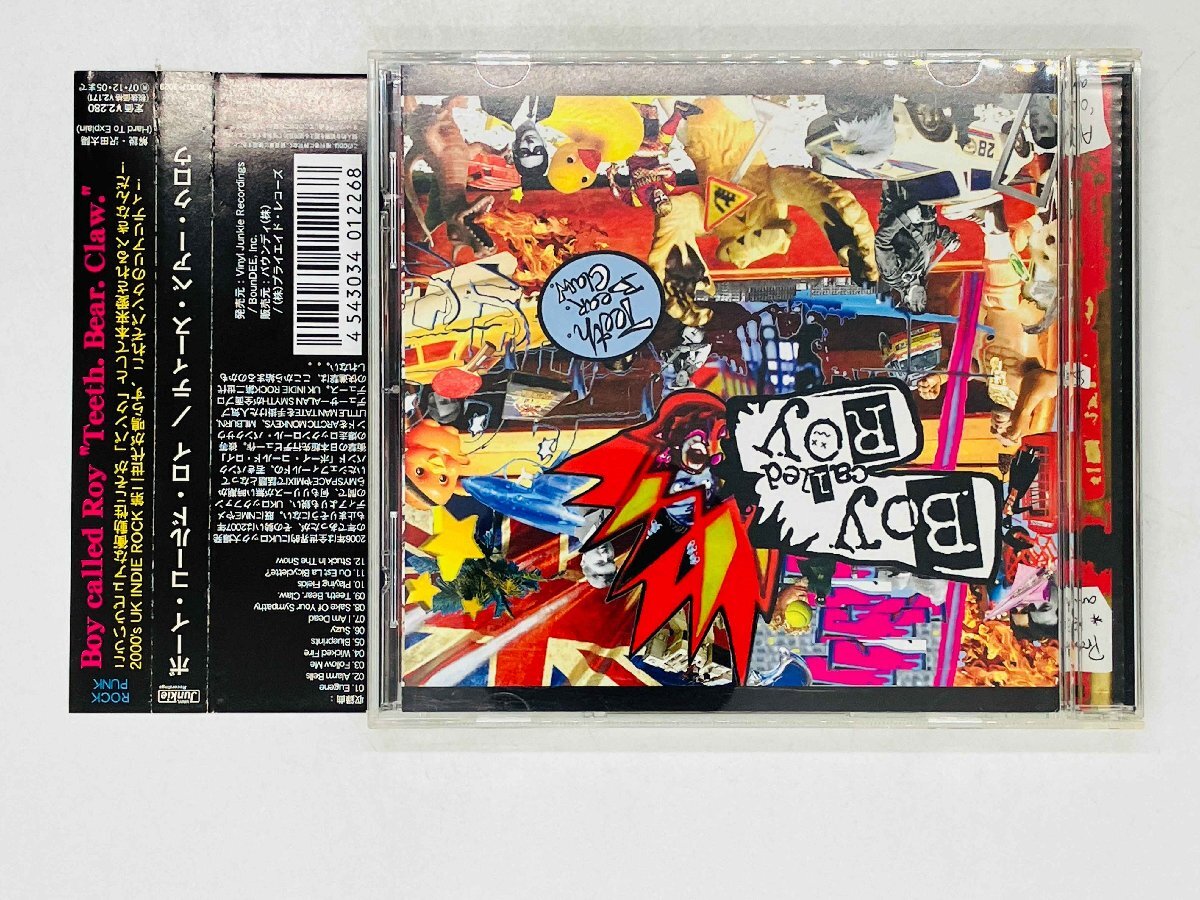 即決CD Boy called Roy / Teeth. Bear. Claw / ボーイ・コールド・ロイ / ティース・ベアー・クロウ 帯付き DDCJ-3029 Y48拍卖