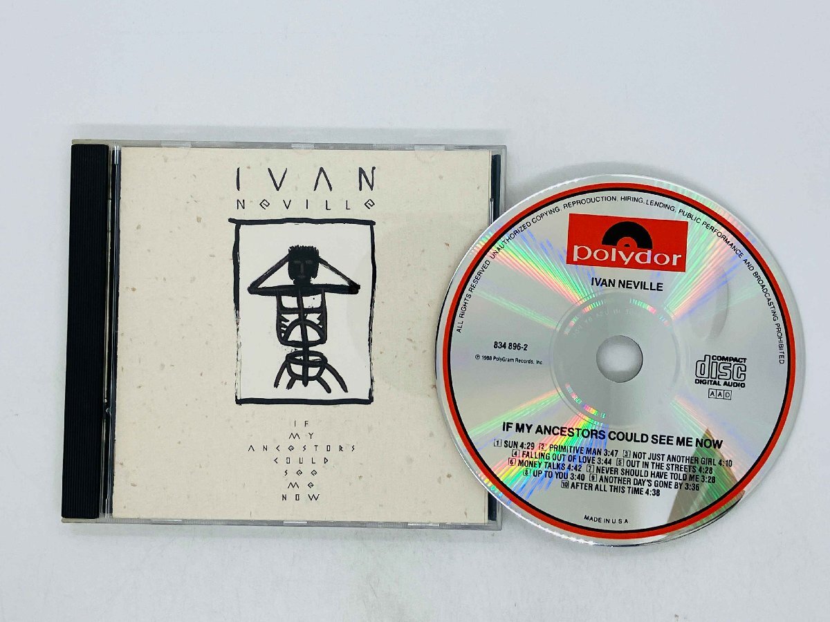即決CD 蒸着仕様 IVAN NEVILLE IF MY ANCESTORS COULD SEE ME NOW / アイヴァン ネヴィル プリミティヴ マン / 834-869-2 Y26拍卖