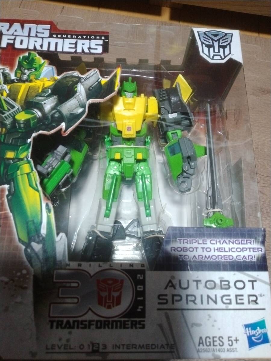 新品未開封 トランスフォーマー ジェネレーションズ スプリンガー ハスブロ拍卖