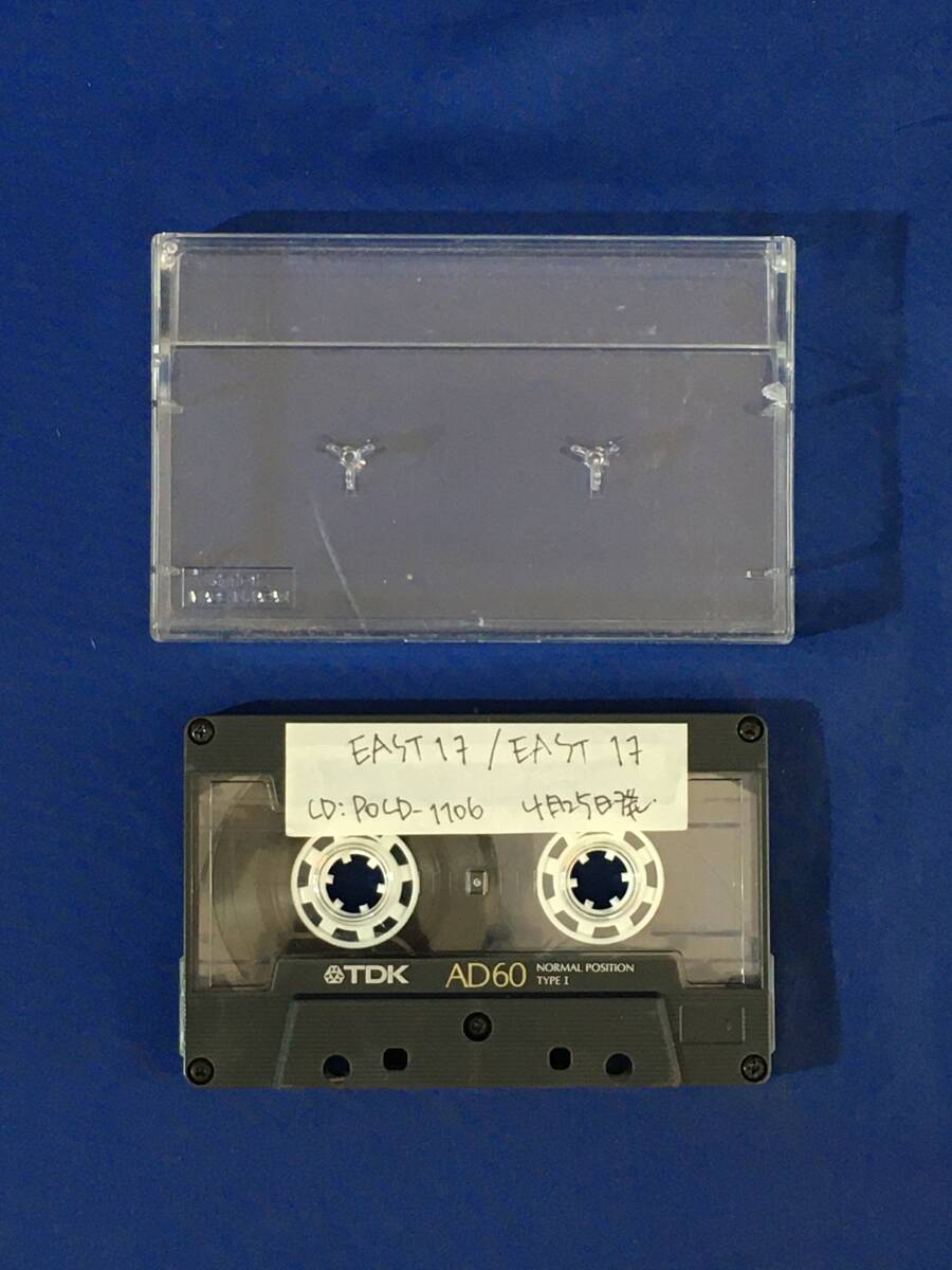 AD50イ●非売品 EAST 17 「EAST 17 」 カセット アルバム プロモ 検:デモテープ サンプル 見本盤 宣伝用拍卖