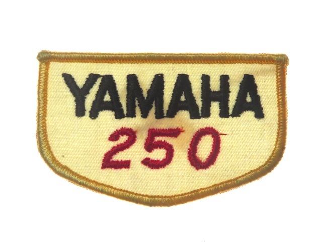 〇 '70s YAMAHA 250 ワッペン NOS ヤマハ ビンテージ拍卖