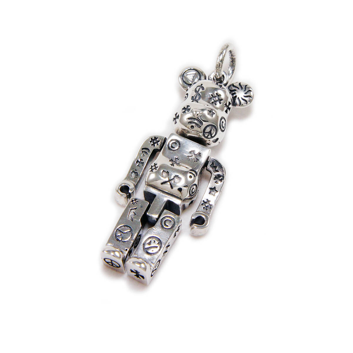 BEAR くま925シルバーペンダント 925刻印ありYIN-018拍卖