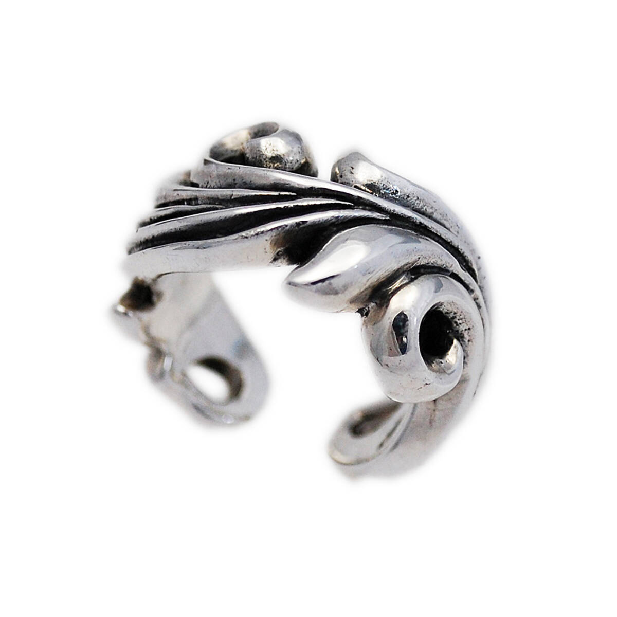 18号 アラベスク 925シルバーリング 925刻印あり 品番 : EC-R029拍卖