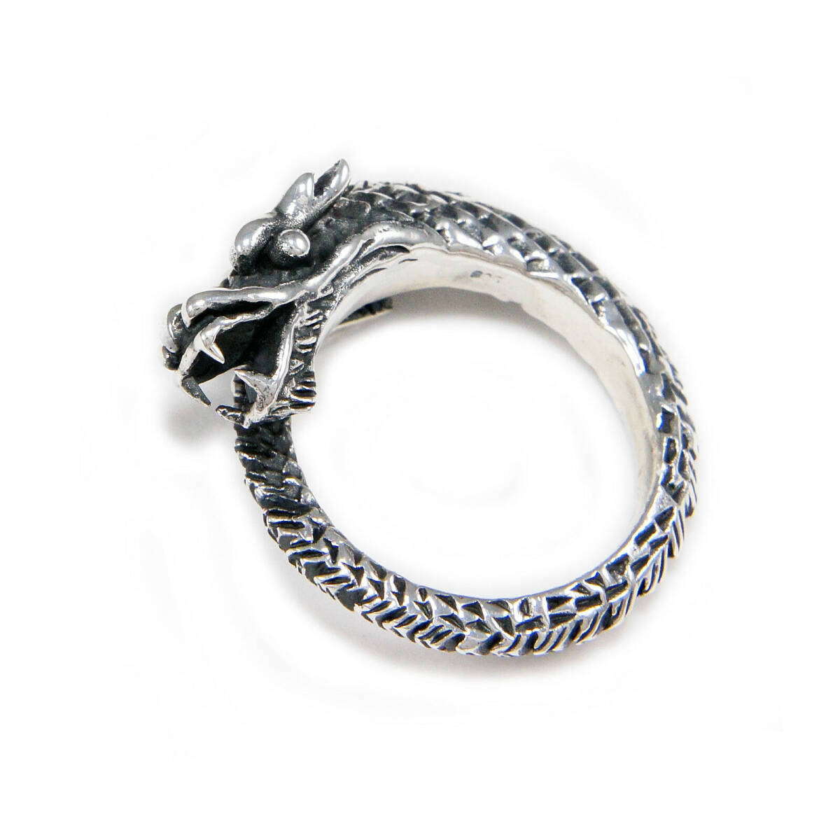 26号 ドラゴン925シルバーリング 925刻印あり 品番 : EC-R038拍卖