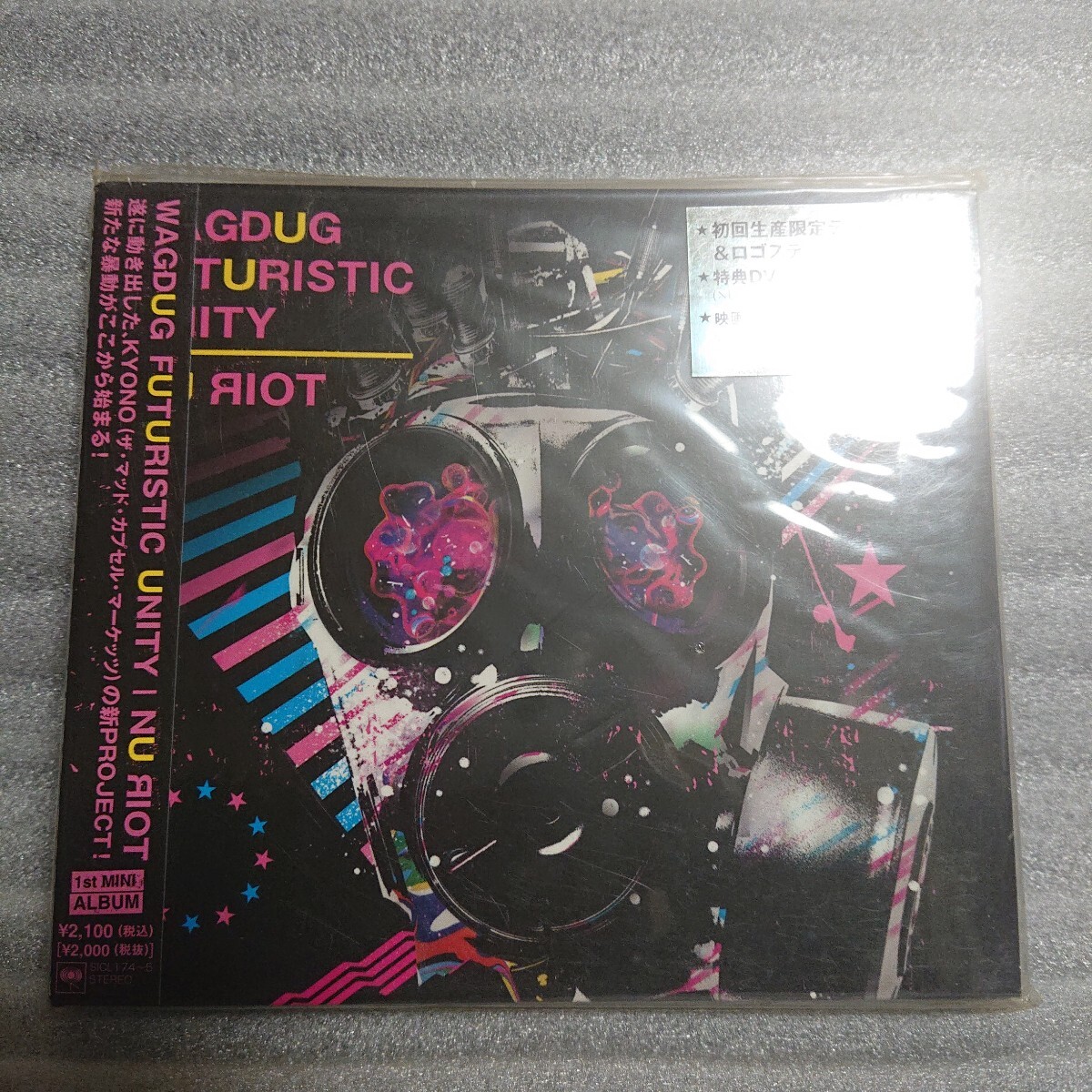 未開封 初回生産限定 WAGDUG FUTURISTIC UNITY NU RIOT CD マッドカプセル KYONO ワグダグ DVD スリップノット エクスマキナ cd拍卖