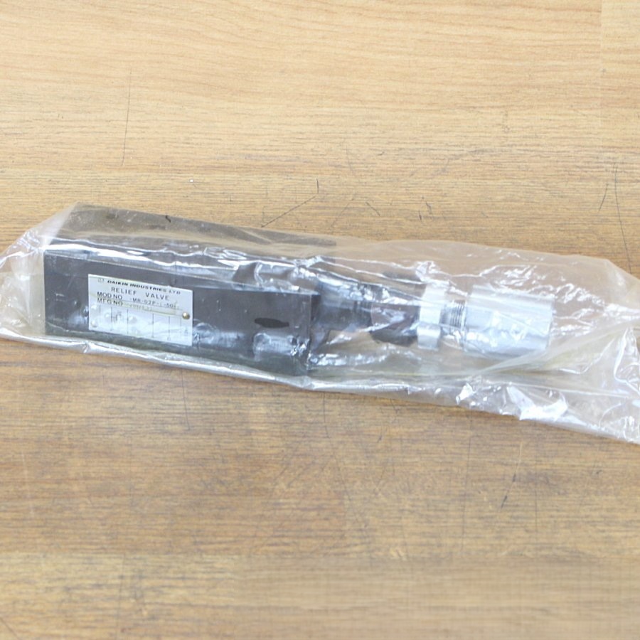 未使用)DAIKIN/ダイキン MR-02P-1-50-T 02シリーズ スタック形 リリーフ弁 拍卖