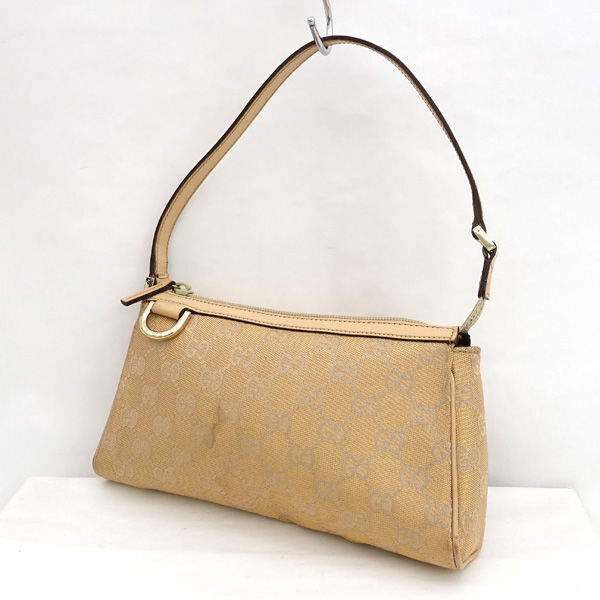 ★ グッチ GGキャンバス ハンドバッグ アクセサリーポーチ 145750 002058 (0220498454)拍卖