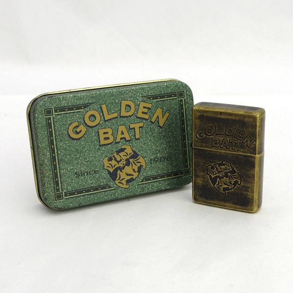 ★ ジッポ GOLDEN BAT ゴールデンバット 1996年 未使用品 缶ケース付き (0220516506)拍卖