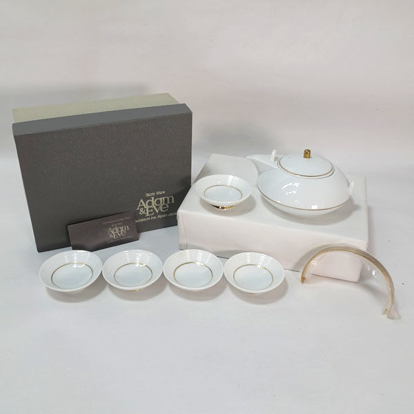 ★ たち吉 ADAM&EVE 和食器 たち吉 ADAM&EVE リスト酒器セット(酒器 盃5) TY-447 (0220521017)拍卖