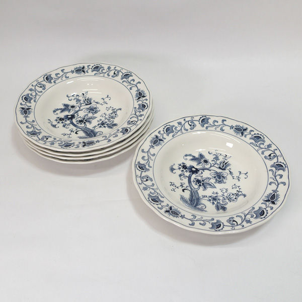 ★ NIKKO 洋食器 NIKKO ダブルフェニックス ミングトゥリー スープ皿(5枚) (0220521111)拍卖