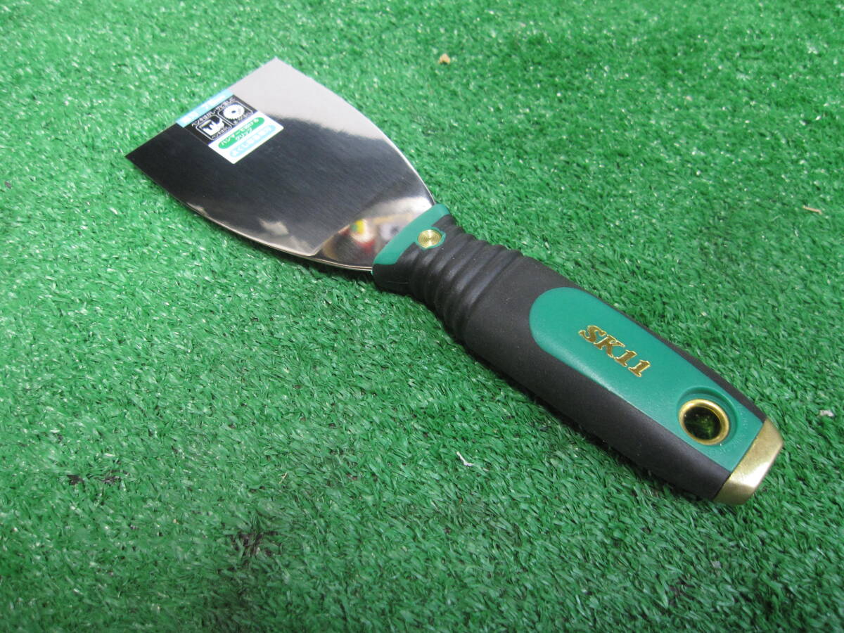 SK11 ステンレススクレーパー ソフトグリップ 薄刃75mm SGS-2 新品 1個\1000税込、送料\185拍卖