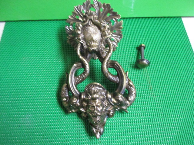 ドアノッカーカメオ 真鍮レトロ 1個¥31000 送料無料拍卖