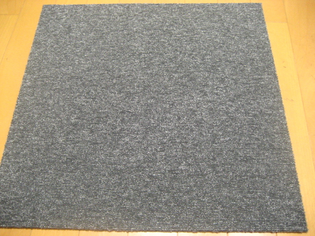 日本製タイルカーペット(5枚)厚み約6.5mm(1549)在庫25枚・1枚200円~拍卖