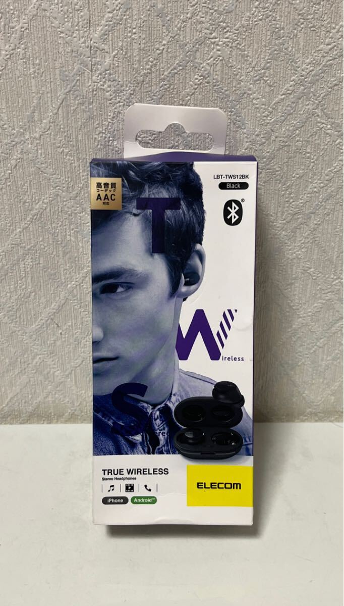 704i2813 エレコム(ELECOM) ワイヤレスイヤホン Bluetooth5.0 完全ワイヤレス AAC対応 カナル型 ブラック LBT-TWS12BK 小型拍卖