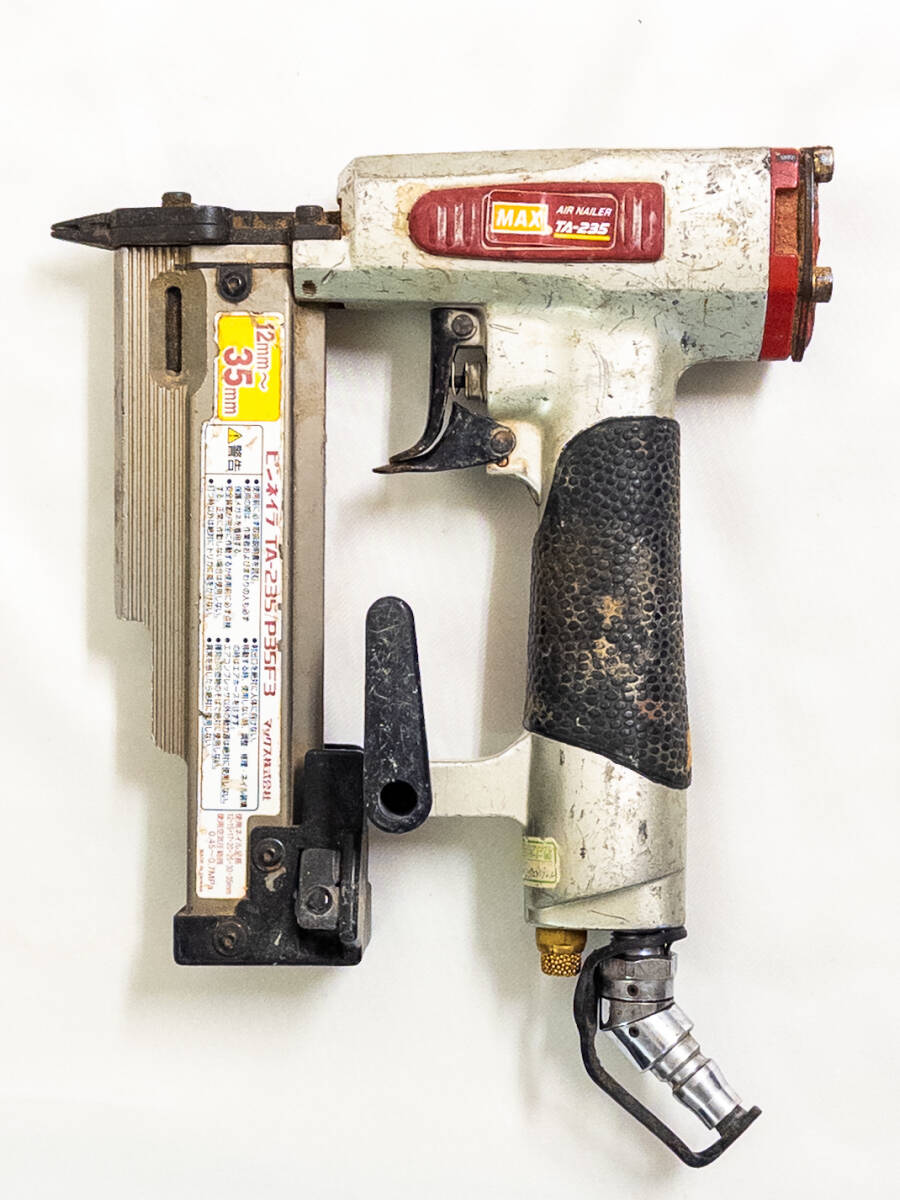 3Q売切!税無し◇マックス MAX ピンネイラ TA-235★エアネイラ★フィニッシュネイラ★常圧★エアー工具★プロ工具★★0418-9拍卖