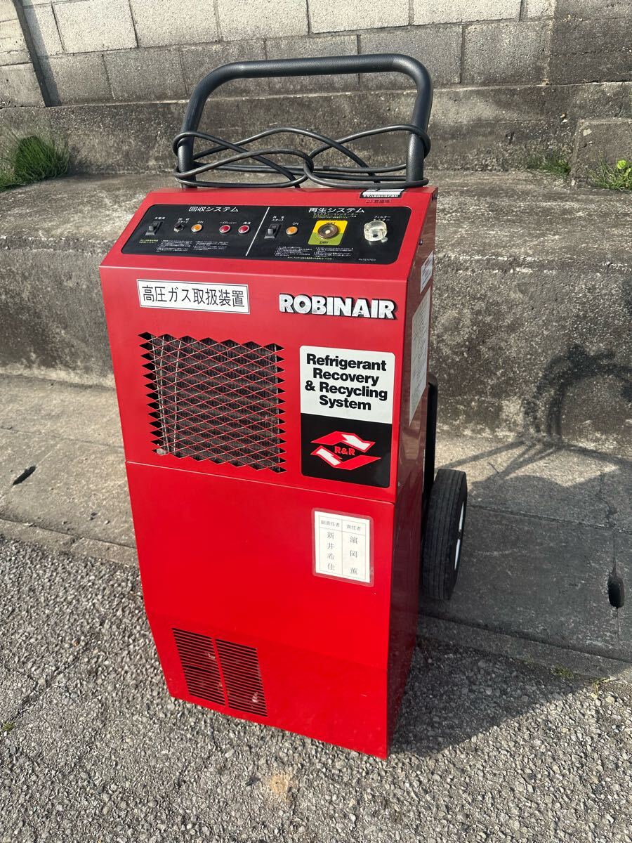 (動作確認済み)Robinair 17500B (17500-B ) 冷媒回収・リサイクル S Tachion 115V 9.6A 動画視聴可 配送可拍卖