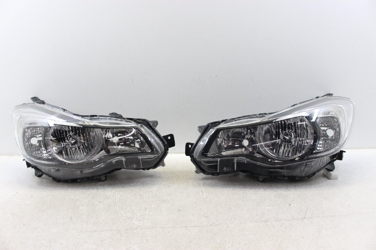 美品 インプレッサ GP2 前期 ヘッドライト 左右 スタンレー P9932 キセノン HID 刻印1F 347523-347524拍卖
