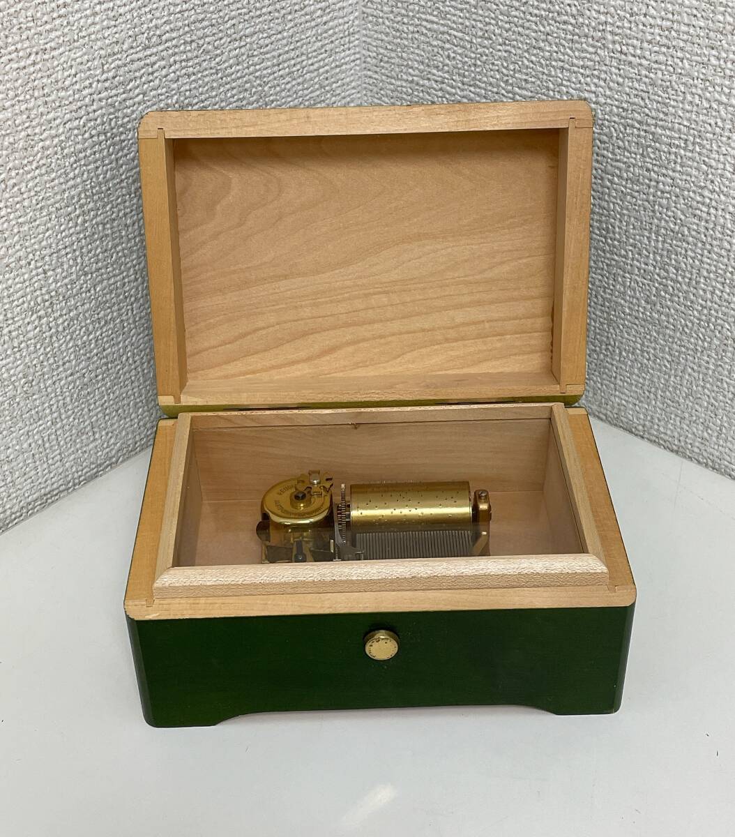 高級☆【REUGE MUSIC リュージュ スイス製 アンテークオルゴール】Glockenspiel モーツァルト/A74-100拍卖