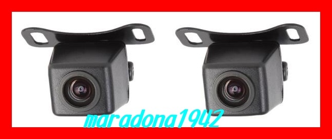 税込/送料無料!2個で3380円! 新品 EONON A0119N CMDレンズ 高画質 カラー 防水バックカメラ 2個セット 広角170度 1年保証 日本語取説拍卖