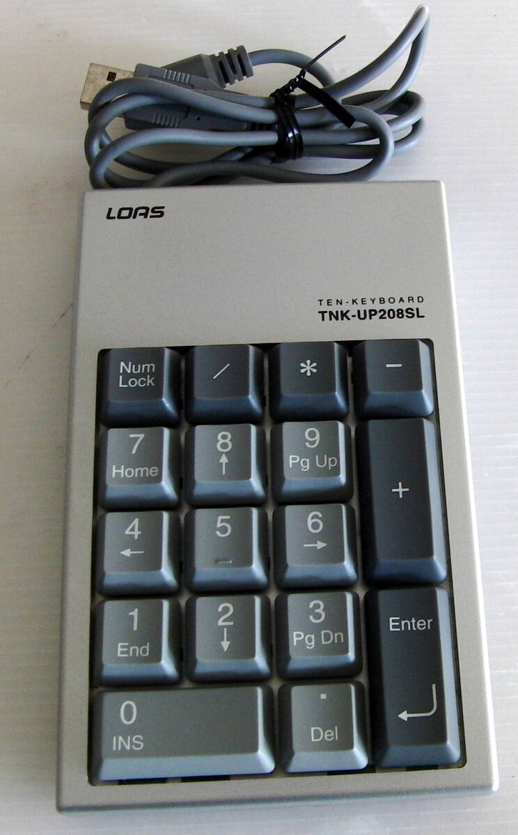 USB・PS/2テンキー LOAS TNK-UP208SL拍卖