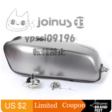 ヤマハ ホンダ オートバイ燃料タンク 9L ヴィンテージ カフェレーサー キャップスイッチ付き YAMAHA RD50 RD350 HONDA CG125拍卖