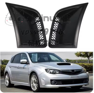 スバル インプレッサ フロントバンパー コーナーカバー 左右セット 交換 フォグランプカバー SUBARU MPREZA WRX STI 2008-2014拍卖