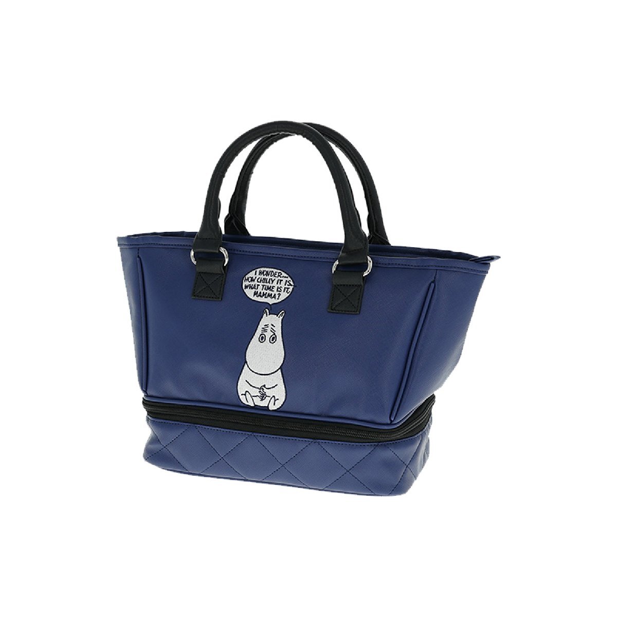 MOOMIN ムーミン レザートートバッグ ブルー 1525006700 ブルー 【IR】拍卖