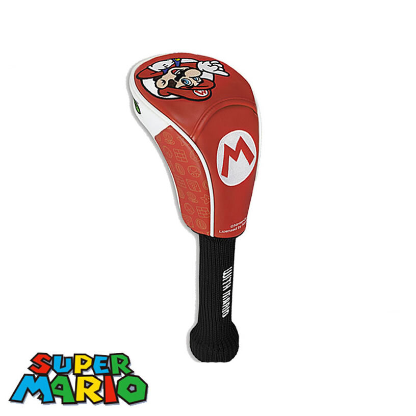 スーパーマリオ ドライバー ヘッドカバー 460cc対応 マリオ SMHD001 【IR】拍卖