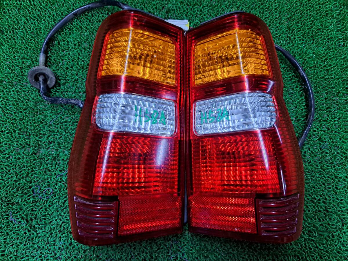 三菱 ミツビシ パジェロミニ H58A H53A 純正 テールランプ 左右 セット テールライト 右 左 レンズ RH LH拍卖