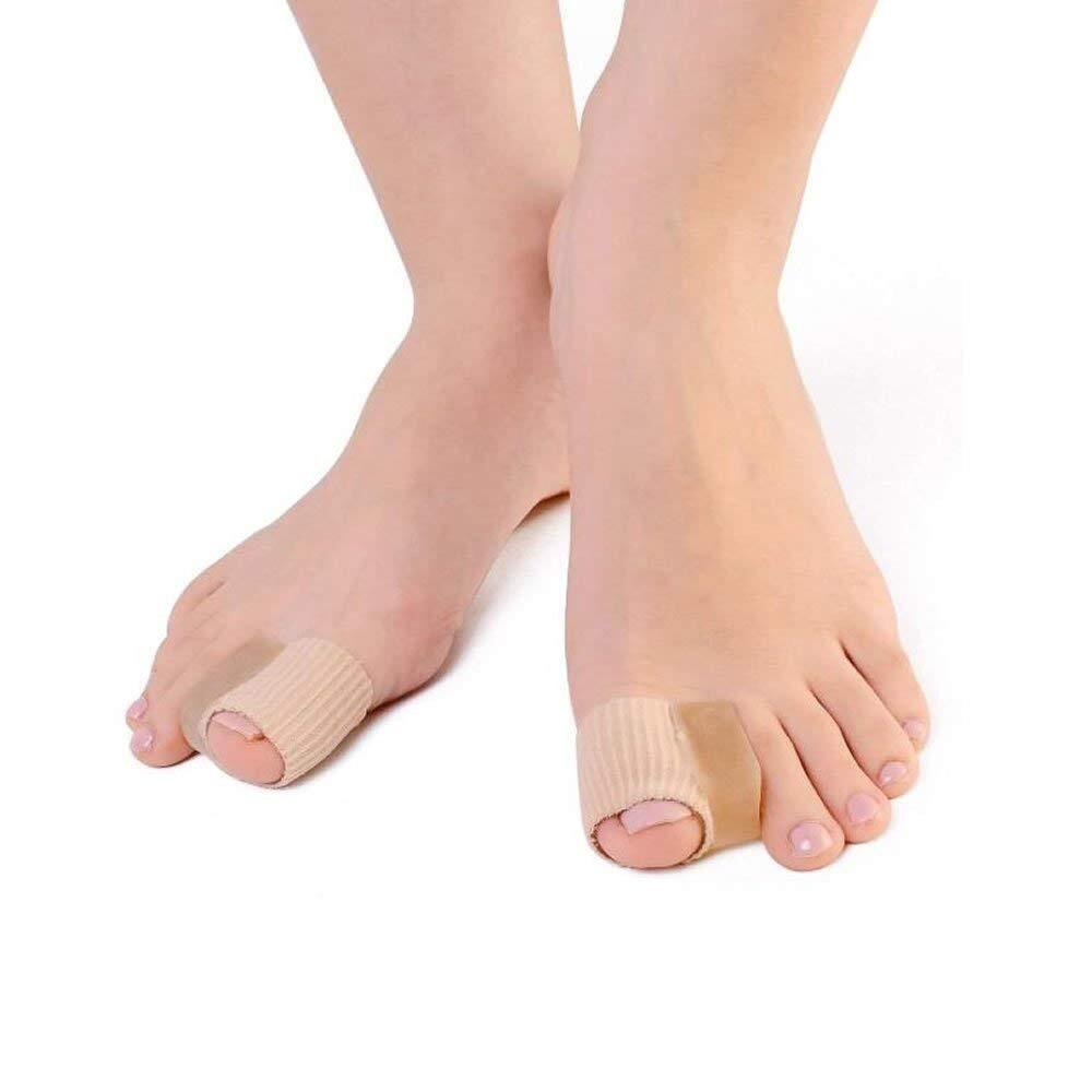 足 親指 ジェルパッド 左右兼用2個セット 外反母趾 サポーター スペーサー 人差し指 隙間 ソフト ジェル製 痛み 軽減tecc-oyajpad拍卖
