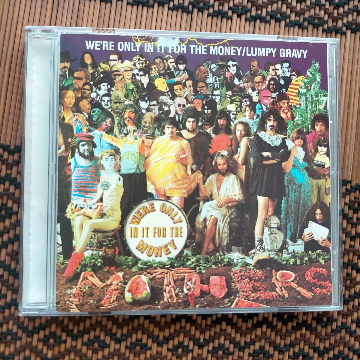 FRANK ZAPPA & THE MOTHERS OF INVENTION ザ・マニー/ランピー帯あり 中古盤CDカフカの「流刑地にて」全文掲載した本付きCD日本語版拍卖