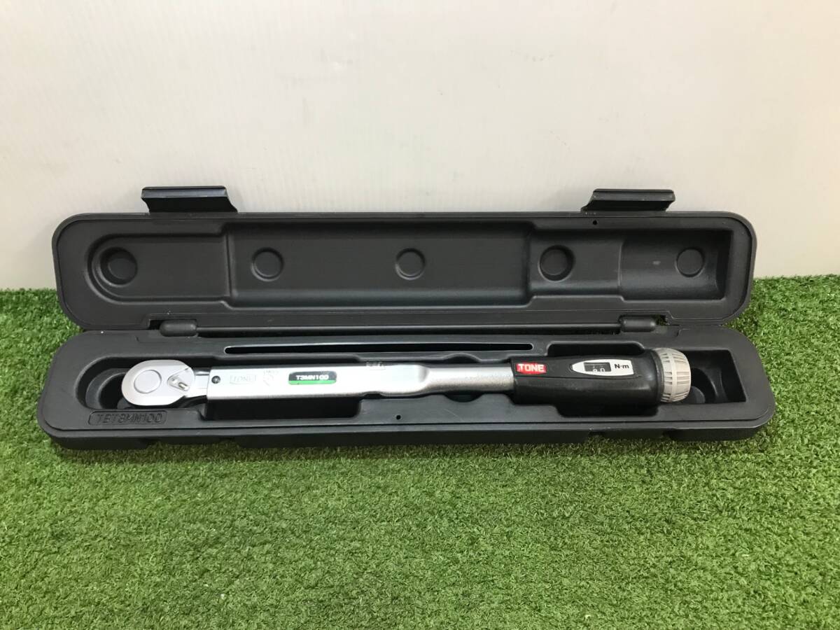 【中古品】トネ プレセット形トルクレンチ 差込角9.5mm(3/8") T3MN100 100N・m IT133DRJ86WG拍卖
