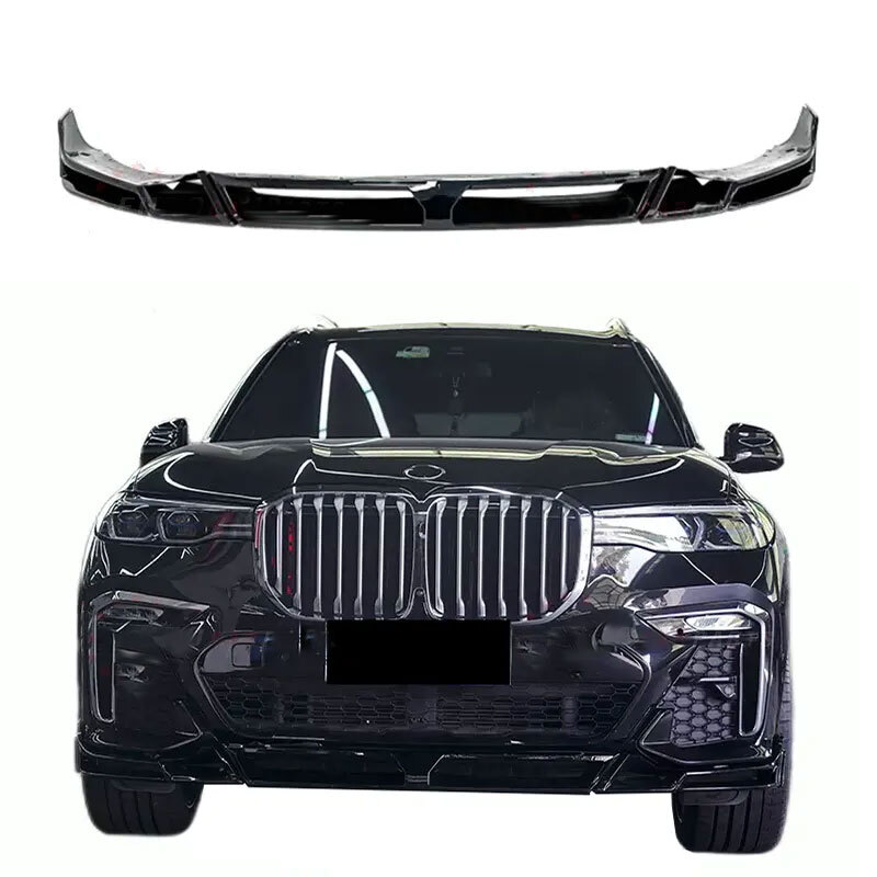 BMW X7 G07 SUV サンダー-style フロントリップスポイラー PP製 カスタム パーツ エアロ ドレスアップ 新品 外装 フロント拍卖