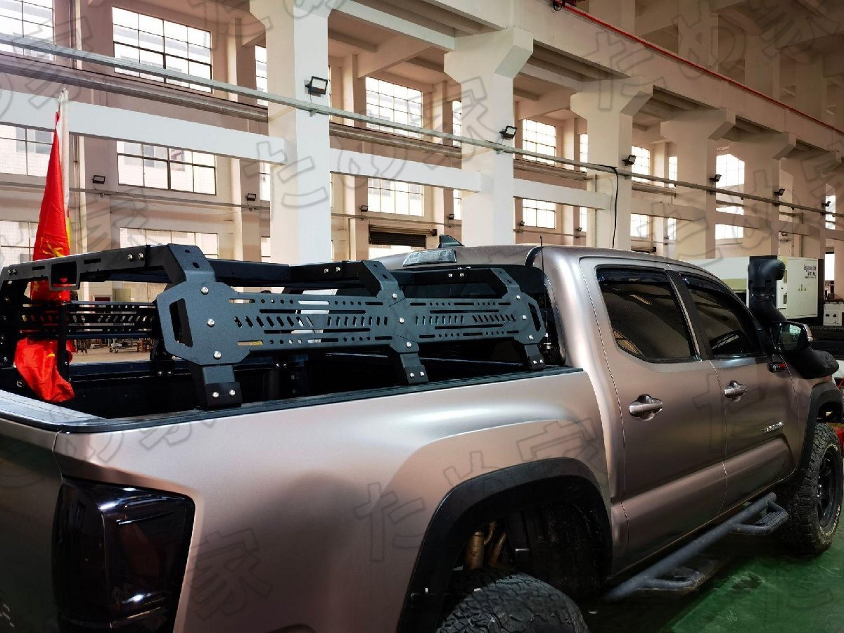 トヨタ タコマ ベッドラック TACOMA 車床ラックストレージラック 拡張 ローワータイプ(ライト付き)拍卖