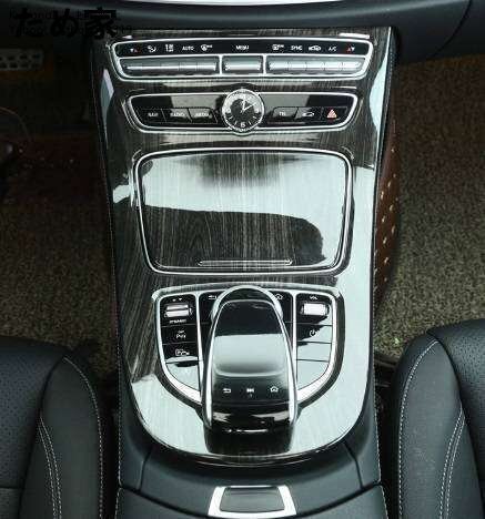 メルセデスベンツ w213 eクラス 2016 2017 2018 ブラックウッド調 コンソールカバートリムステッカー ギアパネルフレーム amg拍卖